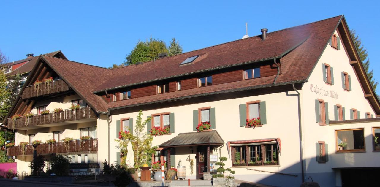Landhotel Muehle Zu Gersbach Bagian luar foto